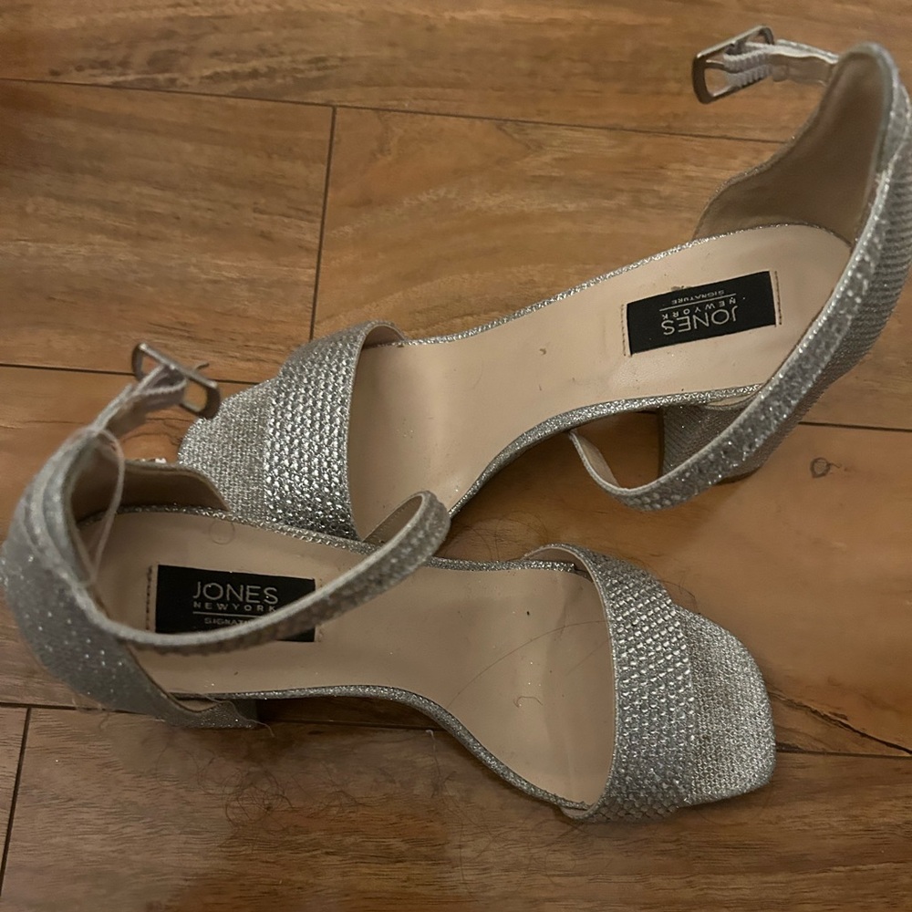 Silver heels